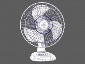 fan cartoon v01 3D Model