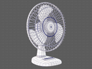 fan cartoon v01 3D Модель