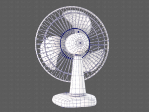 fan cartoon v01 3D Модель