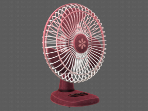fan cartoon v01 3D Модель