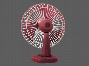 fan cartoon v01 3D Модель