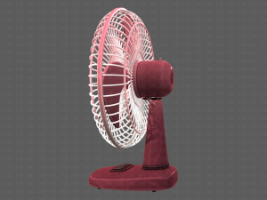 fan cartoon v01 3D Модель