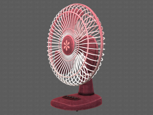 fan cartoon v01 3D Модель