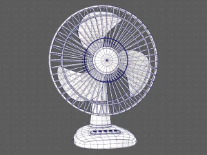 fan cartoon v01 3D Model