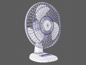 fan cartoon v01 3D Модель