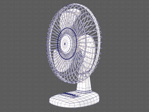 fan cartoon v01 3D Модель