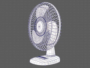 fan cartoon v01 3D Model