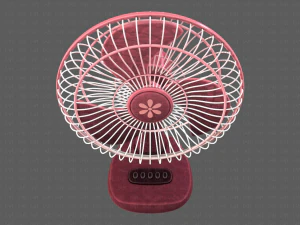 fan cartoon v01 3D Model
