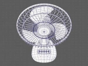 fan cartoon v01 3D Model