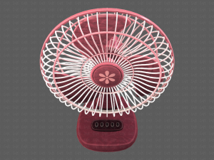 fan cartoon v01 3D Модель