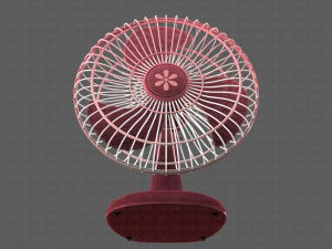 fan cartoon v01 3D Модель