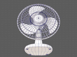 fan cartoon v01 3D Model