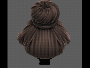 3d hair style for girl v92 3D Model