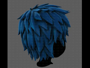 3d hair style for boy v74 3D Model