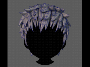 3d hair style for boy v74 Modèle 3D