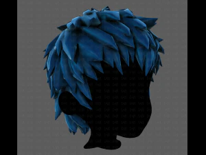 3d hair style for boy v74 3D Model