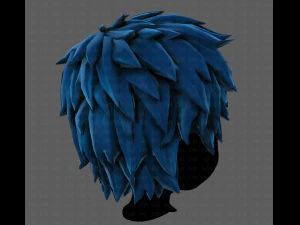 3d hair style for boy v74 3D Model