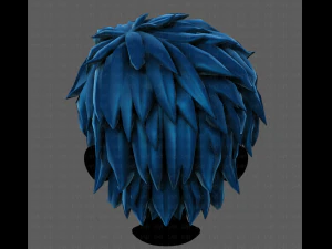 3d hair style for boy v74 3D Model