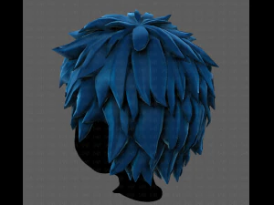 3d hair style for boy v74 3D Model
