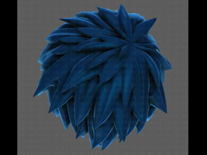 3d hair style for boy v74 3D Model