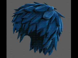 3d hair style for boy v74 3D Model