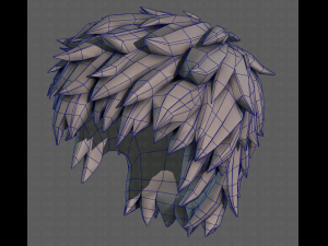 3d hair style for boy v74 Modèle 3D