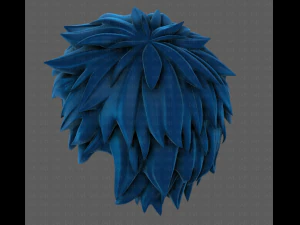 3d hair style for boy v74 3D Model