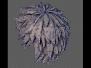 3d hair style for boy v74 3D Model