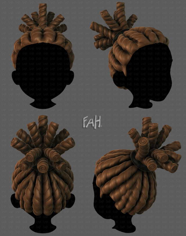 3d hair style for boy v73 3D-Modell .c4d .max .obj .3ds .fbx .stl .blend 