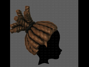 3d hair style for boy v73 3D-Modell