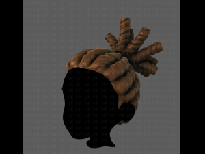 3d hair style for boy v73 3D-Modell