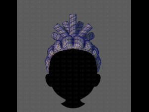 3d hair style for boy v73 3D-Modell