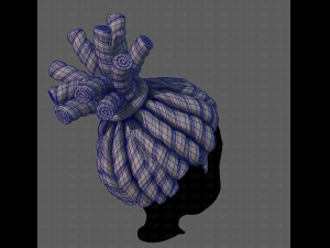 3d hair style for boy v73 3D-Modell
