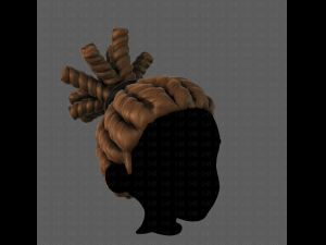3d hair style for boy v73 3D-Modell