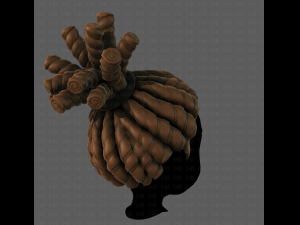 3d hair style for boy v73 3D-Modell
