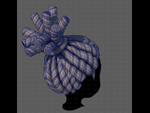 3d hair style for boy v73 3D-Modell