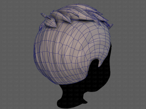 3d hair style for boy v75 Modelo 3D