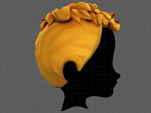 3d hair style for boy v75 Modelo 3D