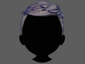 3d hair style for boy v75 Modelo 3D