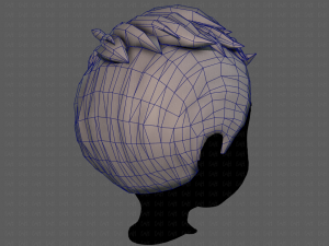 3d hair style for boy v75 Modelo 3D