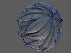 3d hair style for boy v75 Modelo 3D