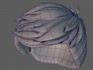 3d hair style for boy v75 Modelo 3D