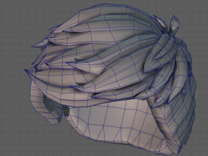 3d hair style for boy v75 Modelo 3D