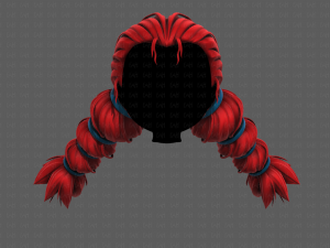 3d hair style for girl v93 3Dモデル