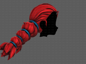 3d hair style for girl v93 3Dモデル