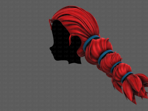 3d hair style for girl v93 3Dモデル