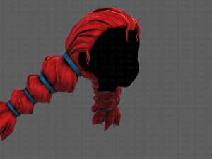 3d hair style for girl v93 3Dモデル