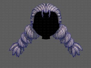 3d hair style for girl v93 3Dモデル