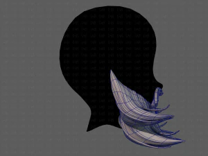 beard v14 3D Model