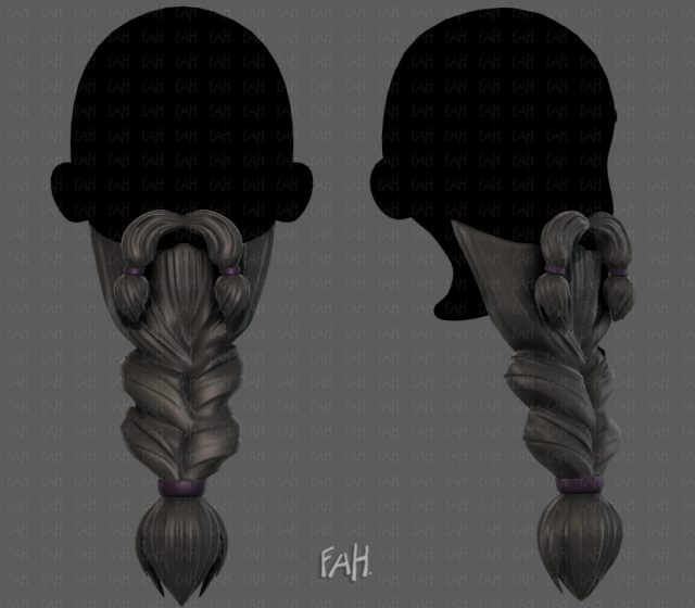 beard v15 3D मॉडल .c4d .max .obj .3ds .fbx .stl .blend 